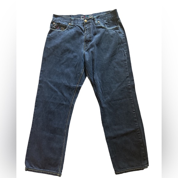 Men’s Coogi‎ Jeans Size 40x35 Dark Blue NWOT! - Picture 1 of 9